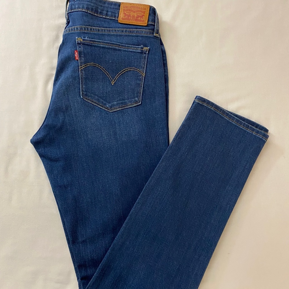 Levi 712 Low Rise Blue SlimFit Jeans Waist 31/ 32